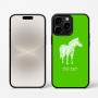כיסוי בעיצוב אישי עם השם שלך לדגם - Apple iPhone 16 Pro בעיצוב זברה