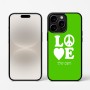 כיסוי בעיצוב אישי עם השם שלך לדגם - Apple iPhone 16 Pro בעיצוב אהבה