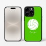 כיסוי בעיצוב אישי עם השם שלך לדגם - Apple iPhone 16 Pro בעיצוב כדור כדורעף