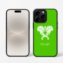 כיסוי בעיצוב אישי עם השם שלך לדגם - Apple iPhone 16 Pro בעיצוב פרחי קרן