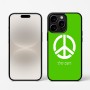 כיסוי בעיצוב אישי עם השם שלך לדגם - Apple iPhone 16 Pro בעיצוב סמל השלום