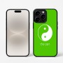 כיסוי בעיצוב אישי עם השם שלך לדגם - Apple iPhone 16 Pro בעיצוב סמל יינג יאנג