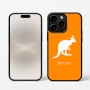 כיסוי בעיצוב אישי עם השם שלך לדגם - Apple iPhone 16 Pro בעיצוב קנגורו