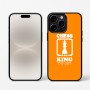 כיסוי בעיצוב אישי עם השם שלך לדגם - Apple iPhone 16 Pro בעיצוב שחמט