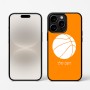 כיסוי בעיצוב אישי עם השם שלך לדגם - Apple iPhone 16 Pro בעיצוב כדורסל