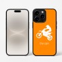 כיסוי בעיצוב אישי עם השם שלך לדגם - Apple iPhone 16 Pro בעיצוב מוטוקרוס