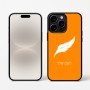 כיסוי בעיצוב אישי עם השם שלך לדגם - Apple iPhone 16 Pro בעיצוב נוצת נוצה