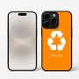 כיסוי בעיצוב אישי עם השם שלך לדגם - Apple iPhone 16 Pro בעיצוב למחזר