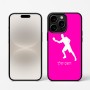כיסוי בעיצוב אישי עם השם שלך לדגם - Apple iPhone 16 Pro בעיצוב שחקן פינג פונג