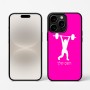 כיסוי בעיצוב אישי עם השם שלך לדגם - Apple iPhone 16 Pro בעיצוב הרמת משקולות