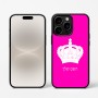 כיסוי בעיצוב אישי עם השם שלך לדגם - Apple iPhone 16 Pro בעיצוב כתר מלכותי
