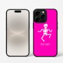 כיסוי בעיצוב אישי עם השם שלך לדגם - Apple iPhone 16 Pro בעיצוב סקלטון