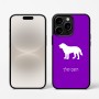 כיסוי בעיצוב אישי עם השם שלך לדגם - Apple iPhone 16 Pro בעיצוב כלב