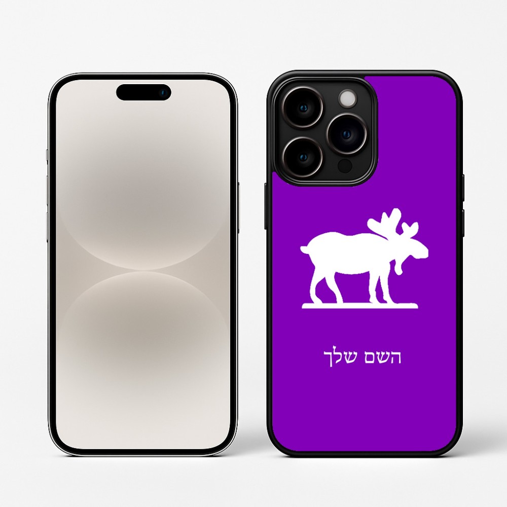 כיסוי בעיצוב אישי עם השם שלך לדגם - Apple iPhone 16 Pro בעיצוב דישון
