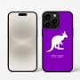 כיסוי בעיצוב אישי עם השם שלך לדגם - Apple iPhone 16 Pro בעיצוב קנגורו
