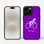 כיסוי בעיצוב אישי עם השם שלך לדגם - Apple iPhone 16 Pro בעיצוב אופניים אולימפיים