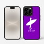 כיסוי בעיצוב אישי עם השם שלך לדגם - Apple iPhone 16 Pro בעיצוב גלישה - גלישה