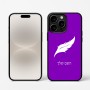 כיסוי בעיצוב אישי עם השם שלך לדגם - Apple iPhone 16 Pro בעיצוב נוצת נוצה