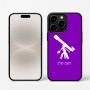 כיסוי בעיצוב אישי עם השם שלך לדגם - Apple iPhone 16 Pro בעיצוב טלסקופ