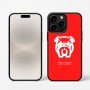 כיסוי בעיצוב אישי עם השם שלך לדגם - Apple iPhone 16 Pro בעיצוב פרצוף בולדוג