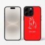 כיסוי בעיצוב אישי עם השם שלך לדגם - Apple iPhone 16 Pro בעיצוב חתול