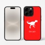 כיסוי בעיצוב אישי עם השם שלך לדגם - Apple iPhone 16 Pro בעיצוב דינוזאור