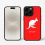 כיסוי בעיצוב אישי עם השם שלך לדגם - Apple iPhone 16 Pro בעיצוב קנגורו