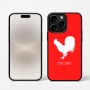כיסוי בעיצוב אישי עם השם שלך לדגם - Apple iPhone 16 Pro בעיצוב תרנגול