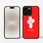 כיסוי בעיצוב אישי עם השם שלך לדגם - Apple iPhone 16 Pro בעיצוב פרח