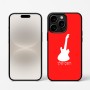 כיסוי בעיצוב אישי עם השם שלך לדגם - Apple iPhone 16 Pro בעיצוב גיטרה