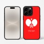 כיסוי בעיצוב אישי עם השם שלך לדגם - Apple iPhone 16 Pro בעיצוב פינג פונג