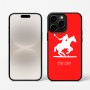 כיסוי בעיצוב אישי עם השם שלך לדגם - Apple iPhone 16 Pro בעיצוב שחקן פולו - סוס