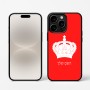 כיסוי בעיצוב אישי עם השם שלך לדגם - Apple iPhone 16 Pro בעיצוב כתר מלכותי