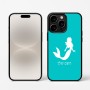 כיסוי בעיצוב אישי עם השם שלך לדגם - Apple iPhone 16 Pro בעיצוב בתולת ים - אישה