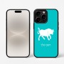 כיסוי בעיצוב אישי עם השם שלך לדגם - Apple iPhone 16 Pro בעיצוב מזלות - שור