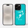 כיסוי בעיצוב אישי עם השם שלך לדגם - Apple iPhone 16 Pro בעיצוב כדורגל אולימפי