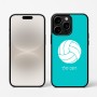 כיסוי בעיצוב אישי עם השם שלך לדגם - Apple iPhone 16 Pro בעיצוב כדור כדורעף