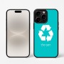 כיסוי בעיצוב אישי עם השם שלך לדגם - Apple iPhone 16 Pro בעיצוב למחזר