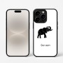 כיסוי בעיצוב אישי עם השם שלך לדגם - Apple iPhone 16 Pro בעיצוב פיל