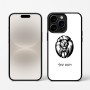 כיסוי בעיצוב אישי עם השם שלך לדגם - Apple iPhone 16 Pro בעיצוב פני אריה