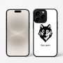 כיסוי בעיצוב אישי עם השם שלך לדגם - Apple iPhone 16 Pro בעיצוב זאב