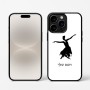 כיסוי בעיצוב אישי עם השם שלך לדגם - Apple iPhone 16 Pro בעיצוב בלרינה