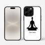 כיסוי בעיצוב אישי עם השם שלך לדגם - Apple iPhone 16 Pro בעיצוב אימון יוגה