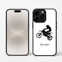 כיסוי בעיצוב אישי עם השם שלך לדגם - Apple iPhone 16 Pro בעיצוב מוטוקרוס