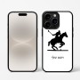 כיסוי בעיצוב אישי עם השם שלך לדגם - Apple iPhone 16 Pro בעיצוב שחקן פולו - סוס