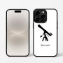 כיסוי בעיצוב אישי עם השם שלך לדגם - Apple iPhone 16 Pro בעיצוב טלסקופ