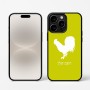 כיסוי בעיצוב אישי עם השם שלך לדגם - Apple iPhone 16 Pro בעיצוב תרנגול