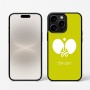 כיסוי בעיצוב אישי עם השם שלך לדגם - Apple iPhone 16 Pro בעיצוב פינג פונג