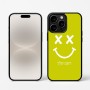 כיסוי בעיצוב אישי עם השם שלך לדגם - Apple iPhone 16 Pro בעיצוב סמיילי