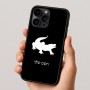 כיסוי בעיצוב אישי עם השם שלך לדגם - Apple iPhone 16 Pro בעיצוב תנין